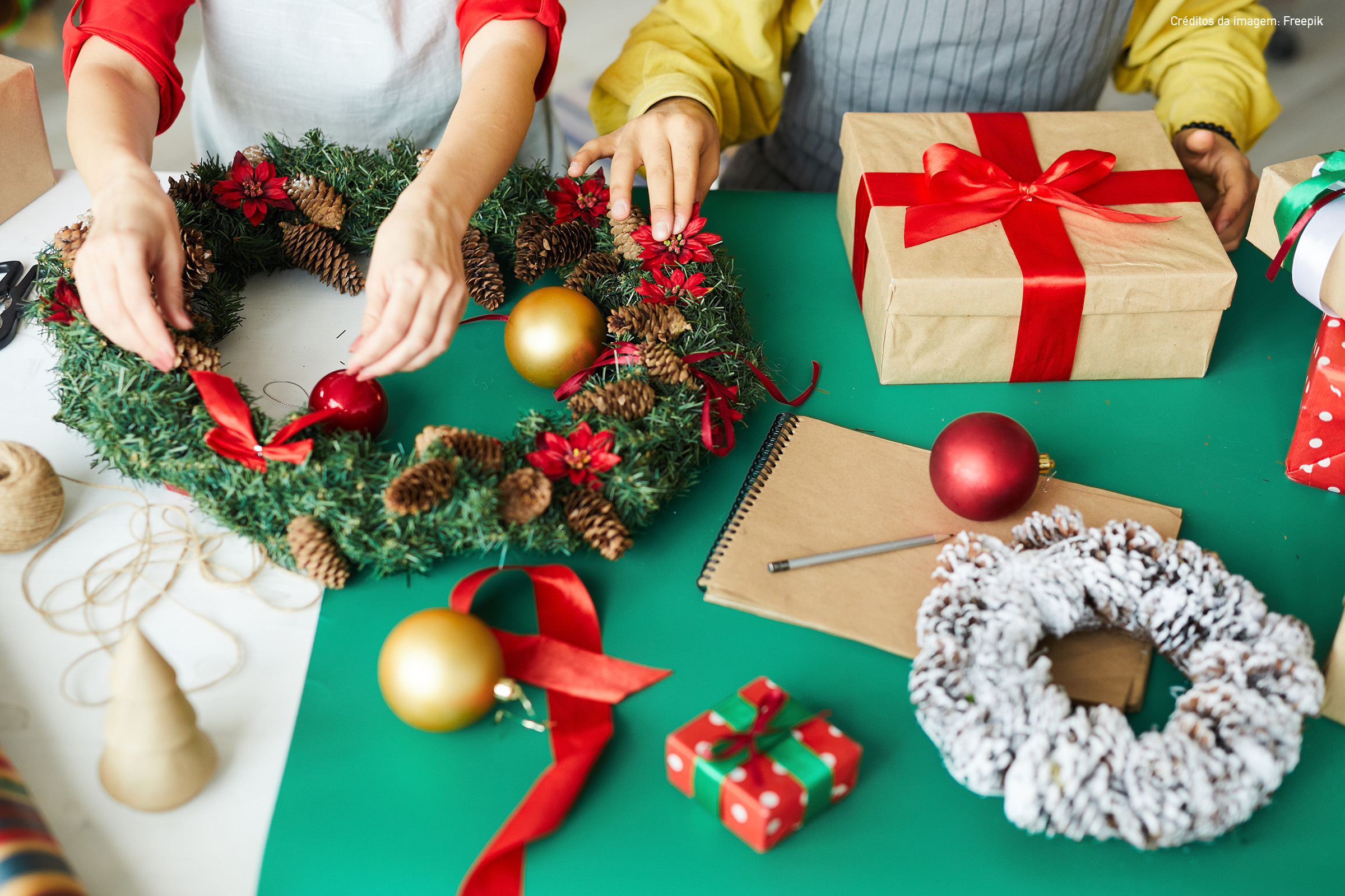 coroas de natal para decoração