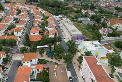 Imagens do projeto de requalificação da Rua D. José de Bragança