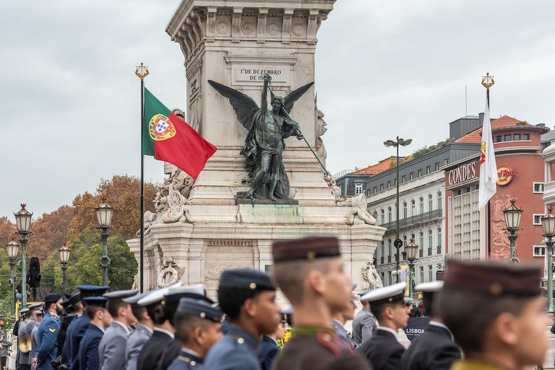 Comemorações do 1.º de Dezembro de 1640 - Praça dos Restauradores